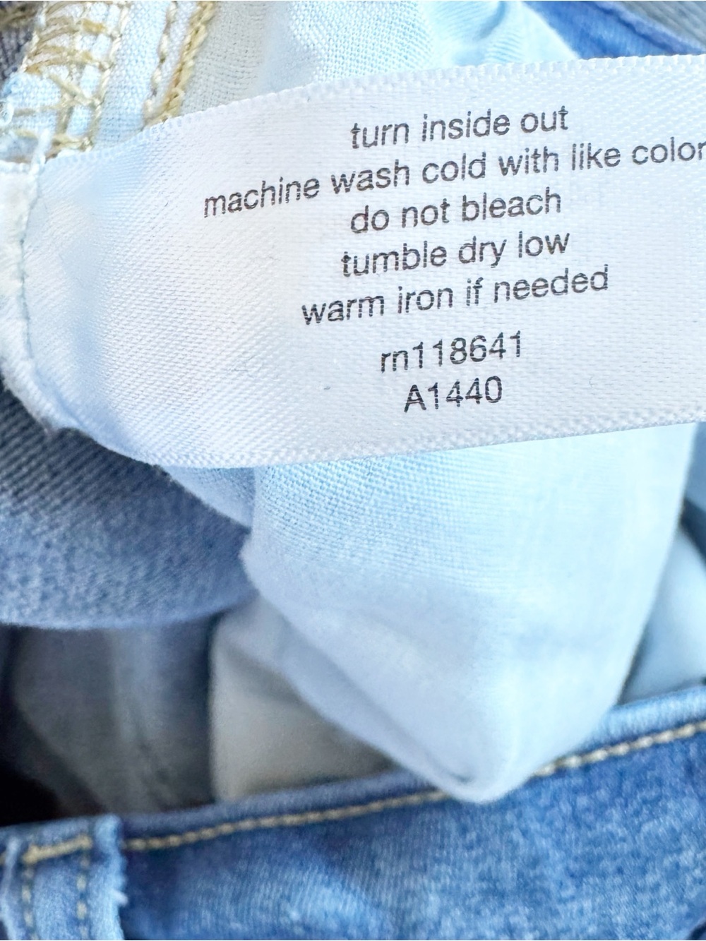 Lane Bryant Medium Blue Straight-Leg Jeans - Picture 9 of 10